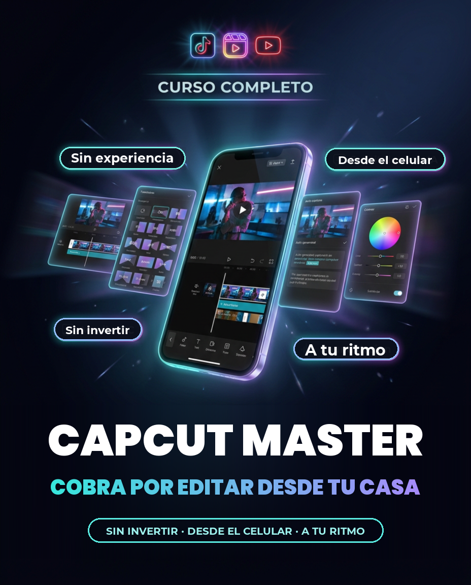 Antes y después editando con CapCut Master